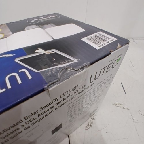 LUTEC MOTION ACTIVATED SOLAR SECURITY LED FLOOD LIGHT - 5000K - 3000LM - WHITE (MODEL: 1937995) image 3