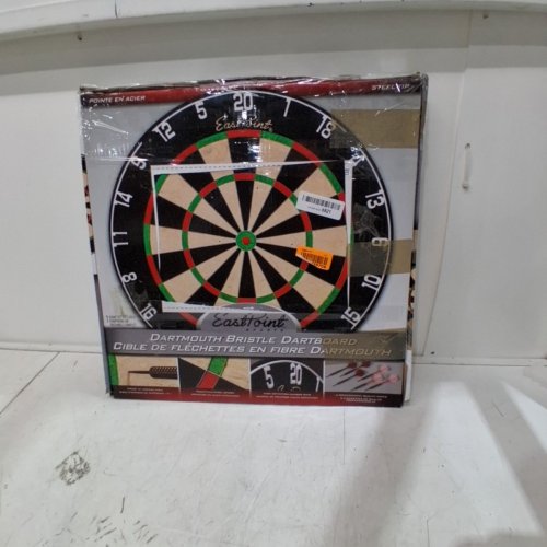 EASTPOINT SPORTS BRISTLE DARTBOARD SET WITH 6 DART AND SCOREBOARD - 18" - BLACK/MULTICOLOR image 5