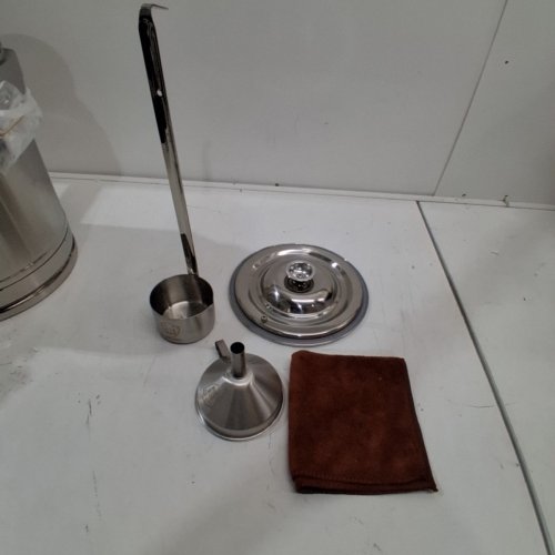 TOGARHOW MILK CAN WITH SEALED LID - 35L- STAINLESS STEEL image 3