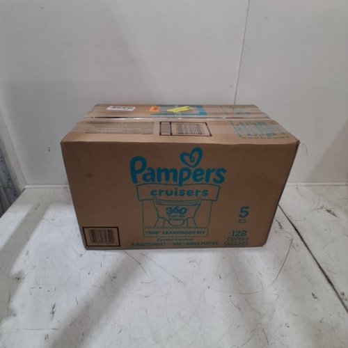 128PK PAMPERS CRUISERS 360 DIAPERS - SIZE 5 (27LB+) image 3