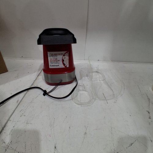 CUISINART EASYPOP HOT AIR POPCORN MAKER - MAKES 15 CUPS - RED - (MODEL: CPM-150C) image 3