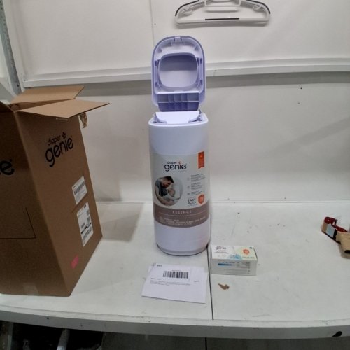 DIAPER GENIE ESSENCE PAIL DIAPER PAIL SYSTEM - WHITE image 4