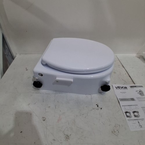 VEVOR RAISED TOILET SEAT - 5" - WHITE (MODEL: SC7060H) image 3