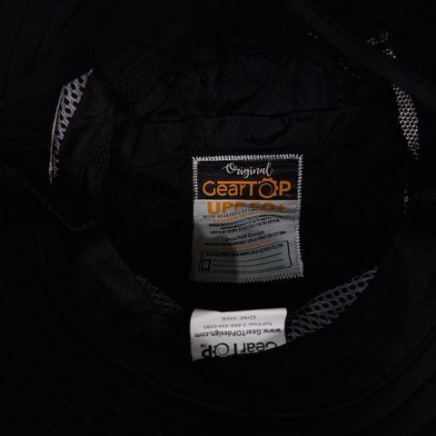 GEARTOP EXPLORER SERIES PROTECTION SUN HAT WITH MOSQUITO NET - ONE SIZE - BLACK image 2