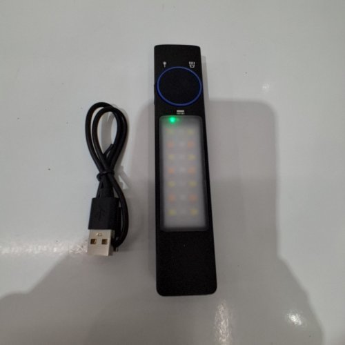 FLAT MULTI-FUNCTION EDC FLASHLIGHT - 1000 LM, 90 H MAX RUNTIME, USB-C - BLACK (MODEL: YC8001) image 5