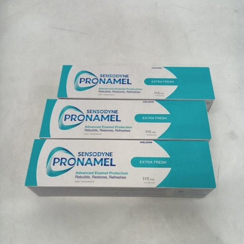 3PK SENSODYNE PRONAMEL ADVANCED ENAMEL REPAIR TOOTHPASTE - 115ML/EACH - EXTRA FRESH image 2