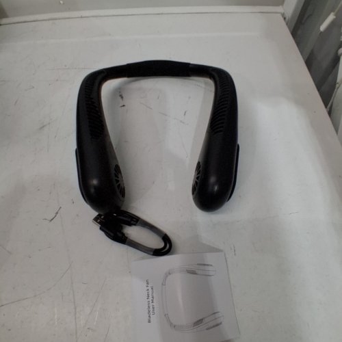 AMACOOL PORTABLE BLADELESS NECK FAN - BLACK image 3