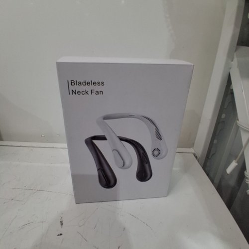 AMACOOL PORTABLE BLADELESS NECK FAN - BLACK image 4