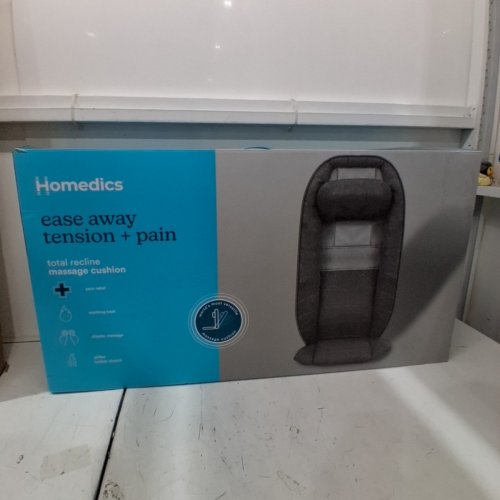 HOMEDICS TOTAL RECLINE SHIATSU MASSAGE CUSHION - GRAY (MODEL: MCS-1010HJ) image 3