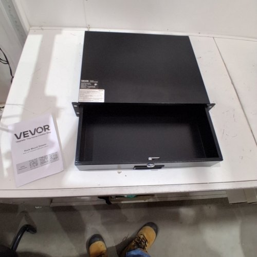 RACK MOUNT DRAWER - 13.8" DEPTH, 19" INSTALLATION WIDTH, 2U HEIGHT - BLACK (MODEL: SPT-T300-2A) image 4