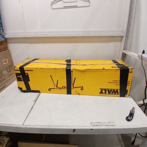 DEWALT PORTABLE COMAPCT MITTER SAW STAND WITH BRACKETS (MODEL: DWX724) image 5