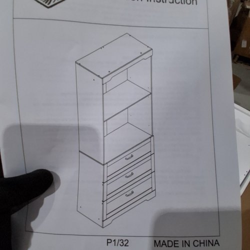 IRONCK FREESTANDING CLOSET SYSTEM - 31.5" -WHITE (MODEL:HK-YG-SC80) image 11