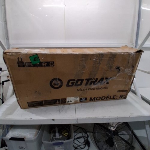 GOTRAX R2 FOLDING ELECTRIC BIKE WITH 3" FAT TIRES & 7 SPEEDS - 31KMH, 80KM MAX RANGE, 20" WHEELS - WHITE - (MODEL: R2) image 11