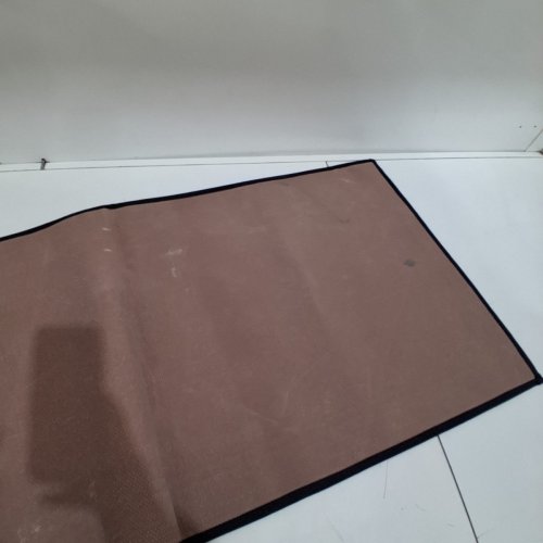 PATTERNED INDOOR DOOR MAT/ACCENT RUG - 44" X 20" - BLUE/BLACK image 3
