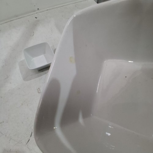 4PK SQUARE PORCELAIN DIP BOWLS - 4.5" - WHITE (MODEL: HTM4099714) image 3