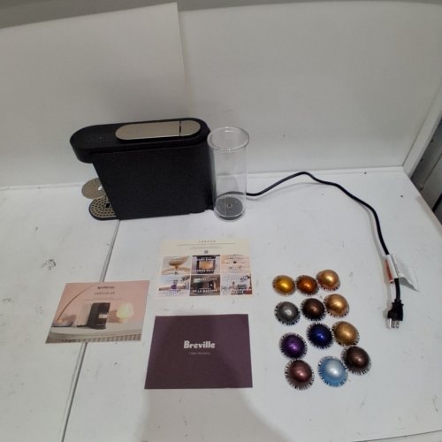 NESPRESSO BREVILLE COFFEE MAKER - BLACK - (MODEL:BNV620BLK) image 3