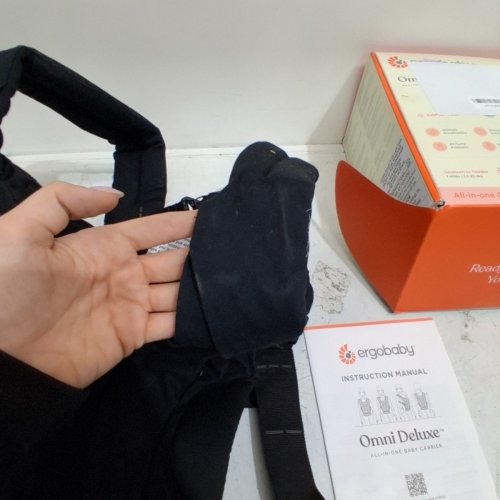 ERGOBABY ALL POSITIONS CARRIER - 7-45LBS - PURE BLACK image 3