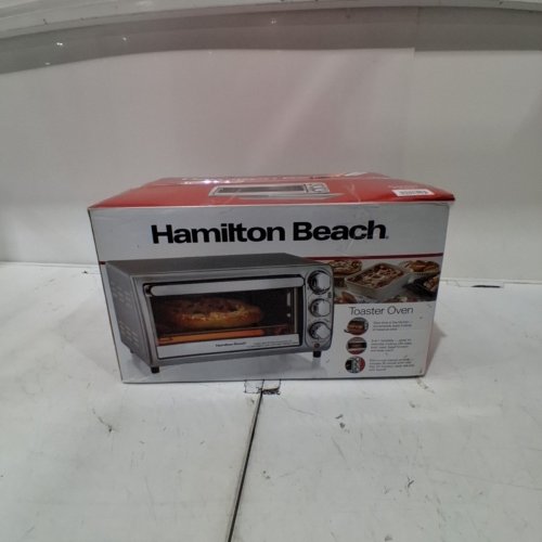 HAMILTON BEACH TOASTER OVEN WITH 5 MODES - 1100W - 0.16 CU. FT - STAINLESS STEEL (MODEL: 31143J) image 7