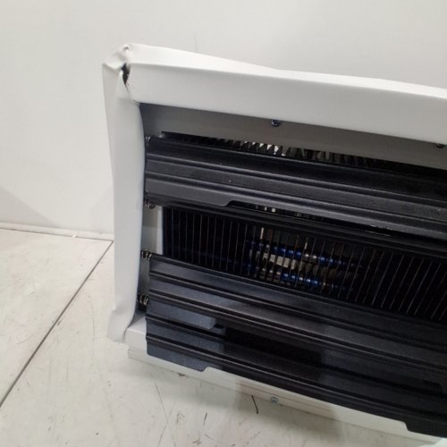 VEVOR DIGITAL FAN-FORCED CEILING MOUNT SHOP/GARAGE HEATER W/ REMOTE CONTROL & OVERHEAT PROTECTION, 5000W - 11" X 13" - WHITE - (MODEL: BGP2102-50R) image 3