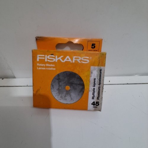 5PK FISKARS ROTARY CUTTING BLADES - 45MM image 2