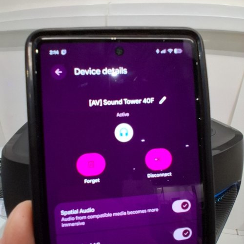 SAMSUNG SOUND TOWER BLUETOOTH RGB SPEAKER - BLACK (MODEL: ST4CF) image 7
