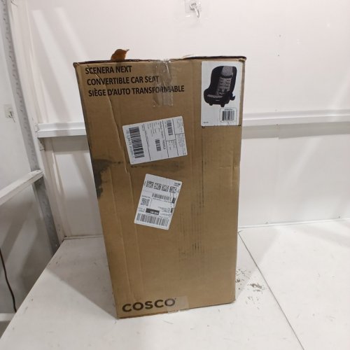 COSCO SCENERA NEXT CONVERTIBLE CAR SEAT WITH CUP HOLDER - 40LBS MAX - OTTO/BLACK (MODEL: 22182CCVA) image 6