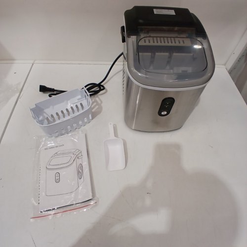 EUHOMY COUNTERTOP ICE MAKER - 26LBS / DAY - STAINLESS STEEL (MODEL: IM003-BS1-CAZX) image 6