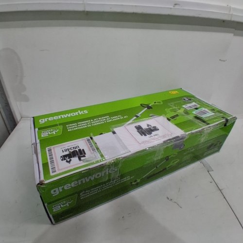 GREENWORKS CORDLESS STRING TRIMER - 12'' CUT PATH - GREEN - **TOOL ONLY** - (MODEL:21342) image 5