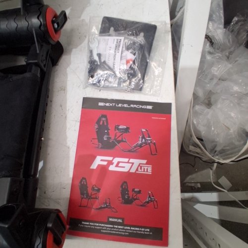 NEXT LEVEL RACING F-GT LITE FORMULA AND GT SIMULATOR FOLDABLE COCKPIT (MODEL: NLR-S015) image 2
