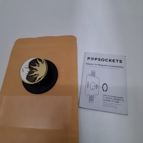 POPSOCKETS MAGNETIC POPGRIP AND STAND FOR MAGSAFE WITH ADAPTER - ENAMEL LUNAR DREAMS image 2