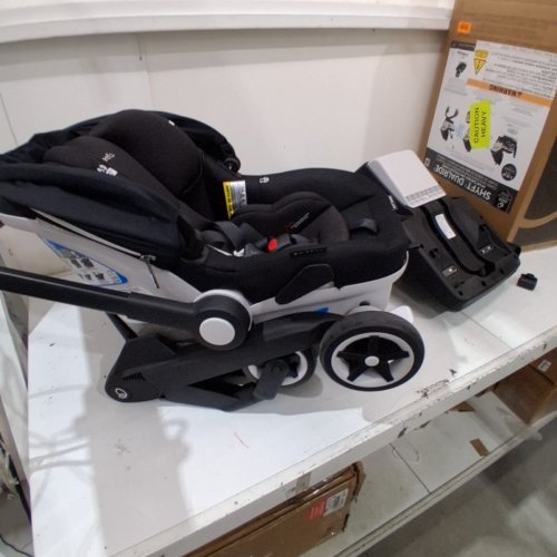 INFANT EVENFLO GOLD SHYFT DUALRIDE CAR SEAT AND STROLLER COMBO - 35LB MAXIMUM WEIGHT - ONYX BLACK - (MODEL: 37312310C) image 7