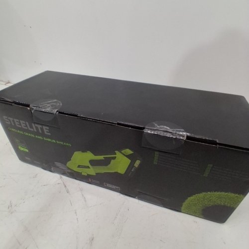 STEELITE HEDGE TRIMMER CORDLESS, HANDHELD SHRUB & BUSH TRIMMER WITH TWO BATTRIES - GREEN/BLACK - (MODEL:DG620-1) image 3