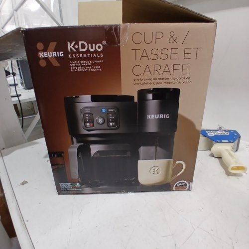 KEURIG SINGLE SERVE AND CARAFE COFFEE MAKER - BLACK (MODEL: K-DUO ESSENTIALS G2) image 14