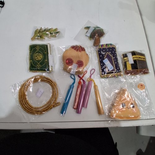 13PC DECORATIVE ISLAM EMBROIDERED AND BEADED DECORATIONS - 9FT - ASSORTED COLORS image 3