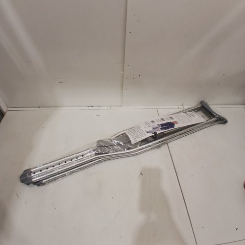 BIOS ADJUSTABLE CRUTCHES FOR ADULTS 5FT-SILVER(MODEL: 56036) image 2