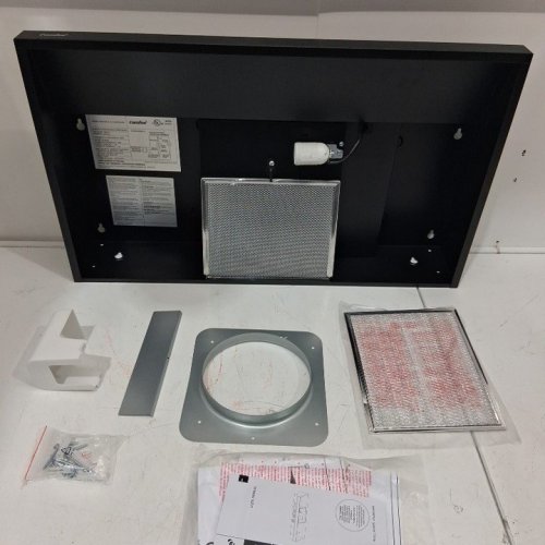 COMFEE SLIM DUCTLESS UNDER CABINET RANGE HOOD - 30" -BLACK (MODEL:CVU30W2ABB) image 3
