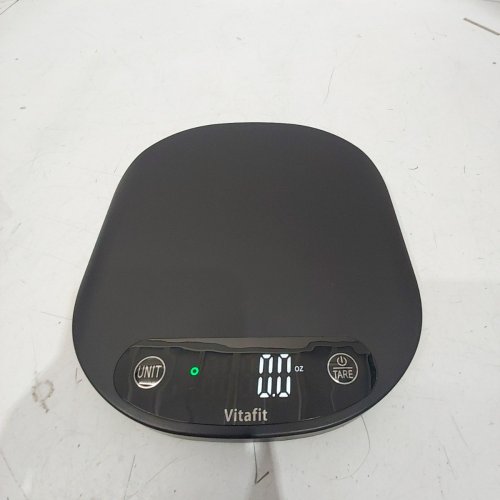 VITAFIT LARGE CAPACITY KITCHEN SCALE - 33LBS CAPACITY - BLACK image 3