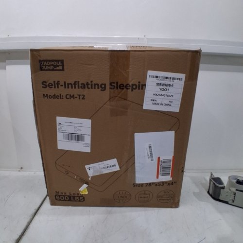 SUV AIR MATTRESS SELF-INFLATING MEMORY FOAM CAR BED MATTRESS FOR SUV - GREY/BLACK (MODEL: CM-T2) image 4