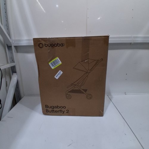 BUGABOO BUTTERFLY 2 COMPLETE STROLLER AND RAIN COVER - 0-48M - BLACK - (MODEL: 100338028) image 5