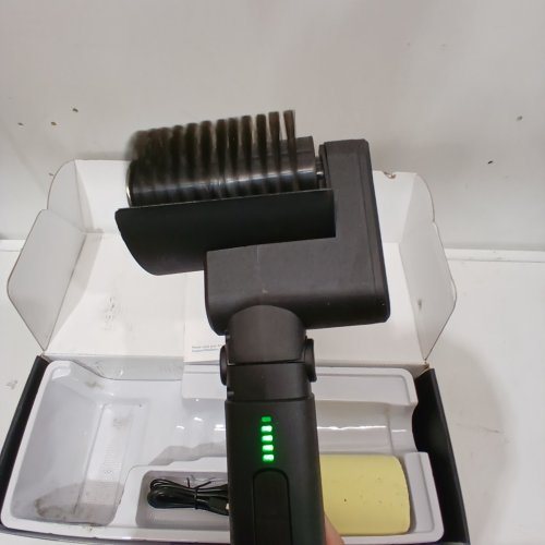 LEEBEIN ELECTRIC RECHARGABLE GRILL CLEANER BRUSH WITH 3 HEAD OPTIONS - BLACK (MODEL: LZ-8054A) image 2
