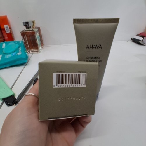 MENS AHAVA TIME TO ENERGIZE EXFOLIATING CLEANSING GEL - 100 ML image 2