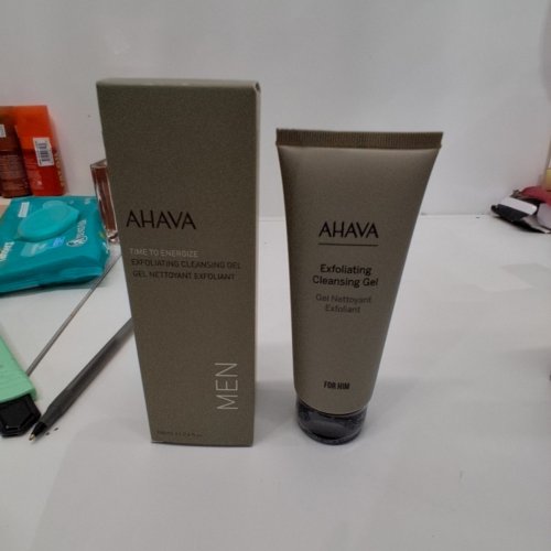 MENS AHAVA TIME TO ENERGIZE EXFOLIATING CLEANSING GEL - 100 ML image 3