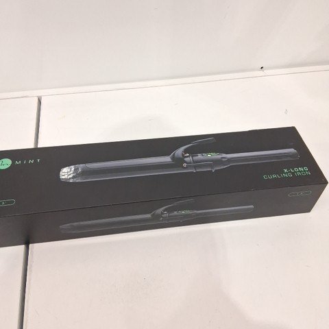 MINT HAIR EXTRA LONG PROFESSIONAL CURLING IRON - 1.5" - BLACK/GREEN ( MODEL: MVK23-150) image 4