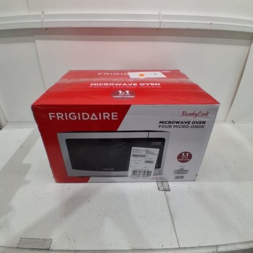 FRIGIDAIRE COMPACT COUNTERTOP MICROWAVE OVEN - 1.1 CU.FT. - BLACK/SILVER (MODEL: EMW1134) image 6