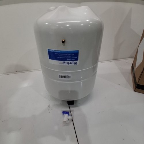 ISPRING RESIDENTIAL PRESSURIZED WATER STORAGE TANK FOR REVERSE OSMOSIS (RO) SYSTEMS , 5.5 GALLON - WHITE (MODEL: T55M) image 3