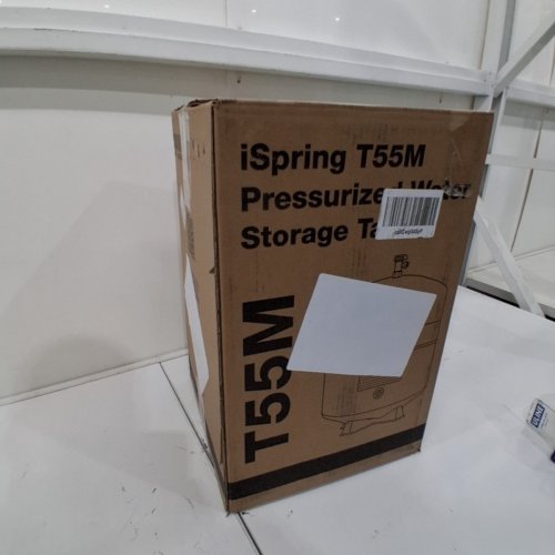 ISPRING RESIDENTIAL PRESSURIZED WATER STORAGE TANK FOR REVERSE OSMOSIS (RO) SYSTEMS , 5.5 GALLON - WHITE (MODEL: T55M) image 2