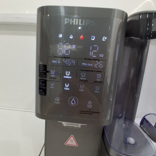 PHILIPS 6-STAGE REVERSE OSMOSIS COUNTERTOP WATER FILTER WITH A PORTABLE PITCHER - SILVER (ADD6928) image 2
