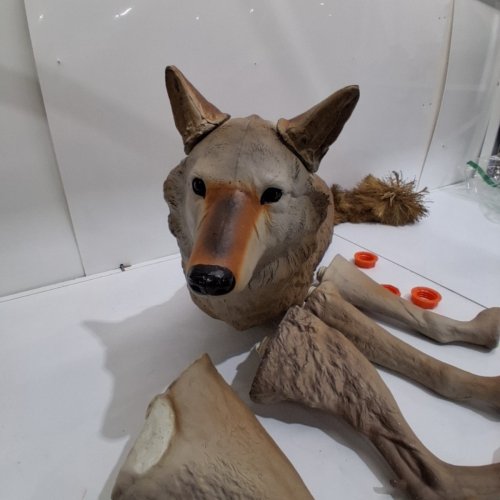 FLAMBEAU MASTERS SERIES LONE HOWLER COYOTE DECOY - 26" image 6