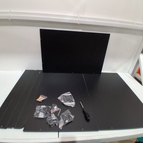 VEVOR 3-PANEL WASHER DRYER COUNTERTOP - 53.94" X 27.56" - BLACK (MODEL: C240330S-01) image 2