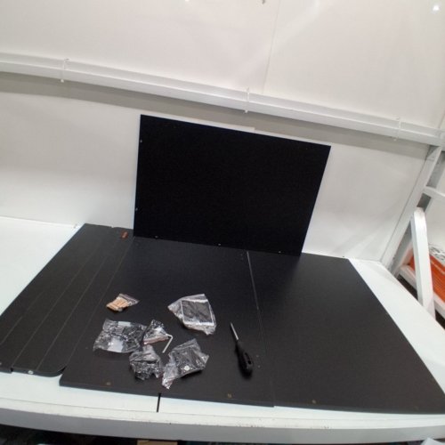 VEVOR 3-PANEL WASHER DRYER COUNTERTOP - 53.94" X 27.56" - BLACK (MODEL: C240330S-01) image 4